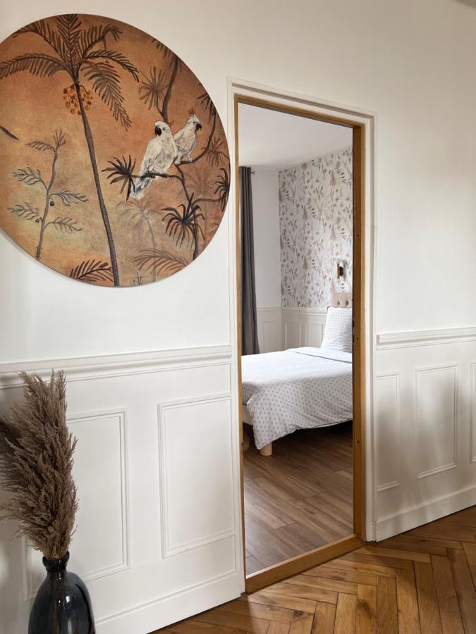 Charmant Appartement Plein Centre Ville - Parking Prive オセール エクステリア 写真